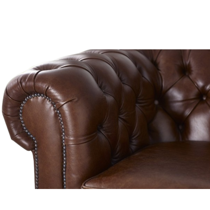 Oxley Classic Leather Chesterfield