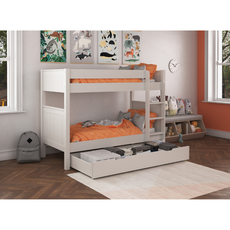 Stompa New CK Bunk Bed With Trundle Drawer