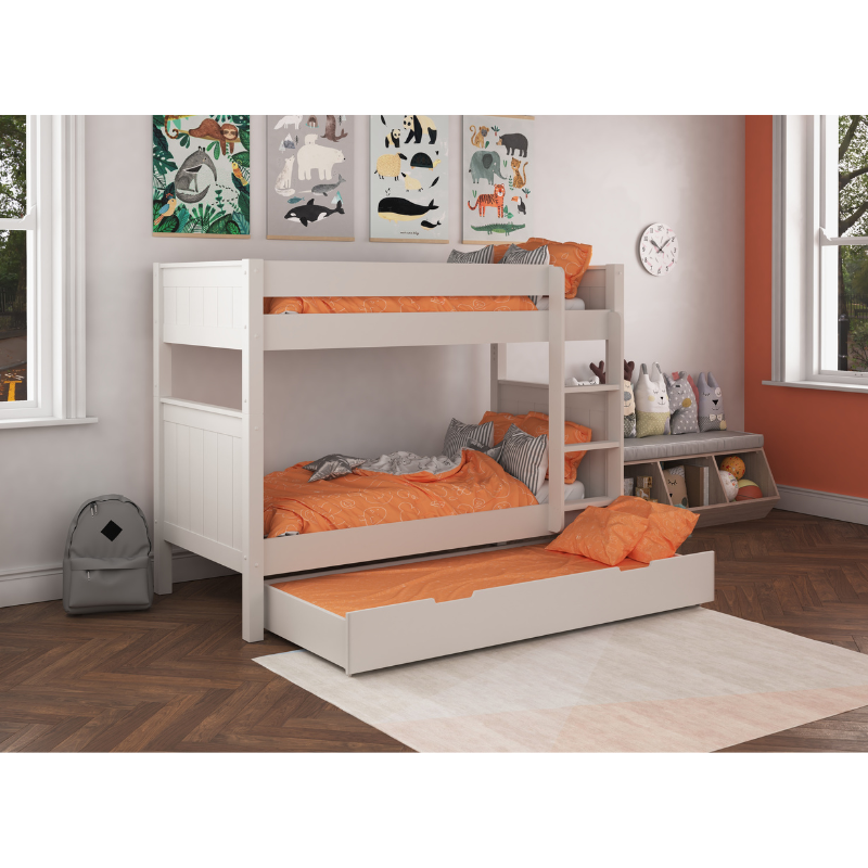 Stompa New CK Bunk Bed With Trundle Drawer