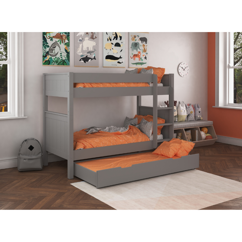 Stompa New CK Bunk Bed With Trundle Drawer