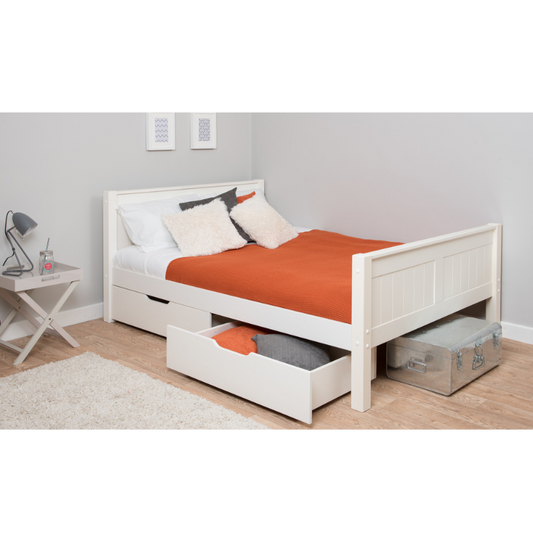 Stompa Classic Small Double Bed With 2 Drawers