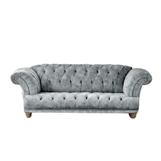 St Edmund Modern Chesterfield Fabric Sofa