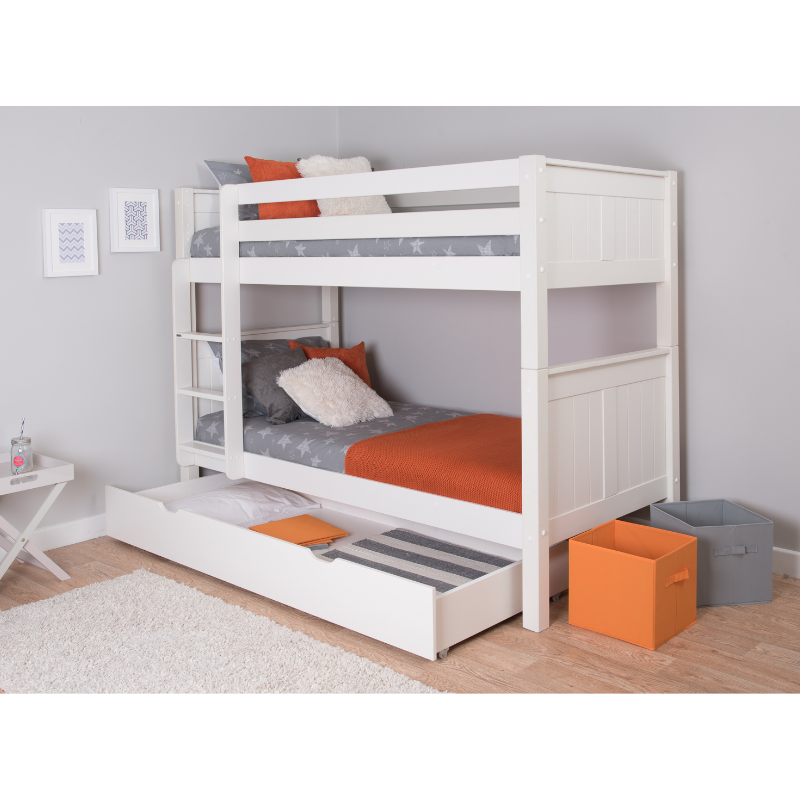 Stompa Classic Originals Bunk Bed With Trundle Drawer