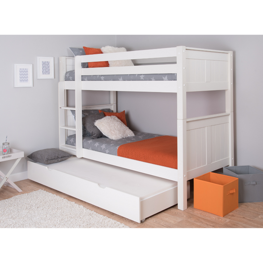 Stompa Classic Originals Bunk Bed With Trundle Mattress