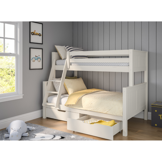 Stompa Classic Originals Triple Bunk Bed With 2 Drawers