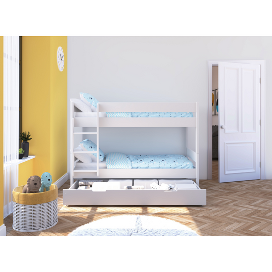 Stompa Compact Bunk Bed With Trundle Drawer