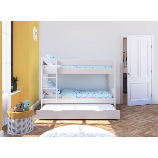 Stompa Compact Bunk Bed With Trundle Mattress